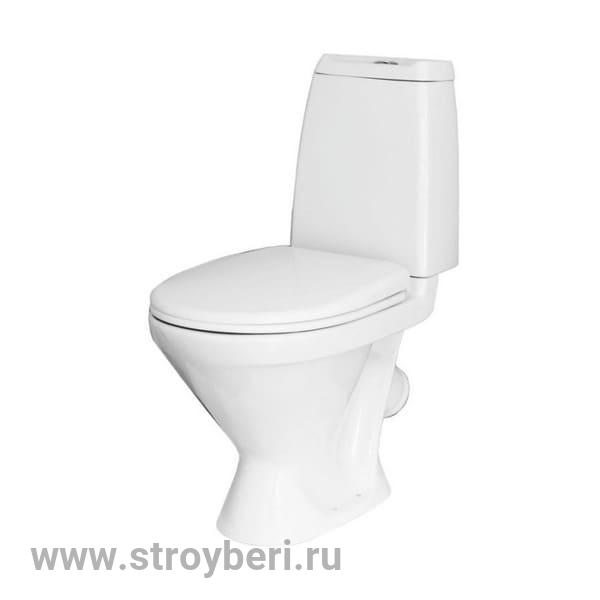 УНИТАЗ-КОМПАКТ 'КАМА' ЭКОНОМ/СТАНДАРТ (КОС, НИЖН, АРМ.УКЛАД, СИД.ПОЛИПРОПИЛЕН) (SANITA)