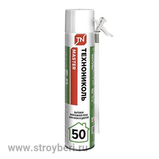 Пена монтажная бытовая ТЕХНОНИКОЛЬ MASTER 50