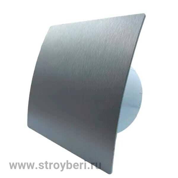 Вентилятор осевой диам 100 'Космо' шлифованное серебро