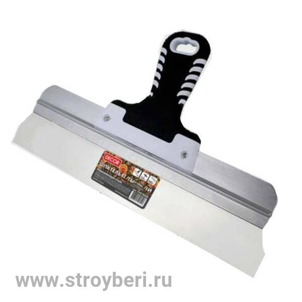 319-0300 Шпатель DECOR 300 мм, 0,4 мм, для финиш. работ (16шт/80шт)