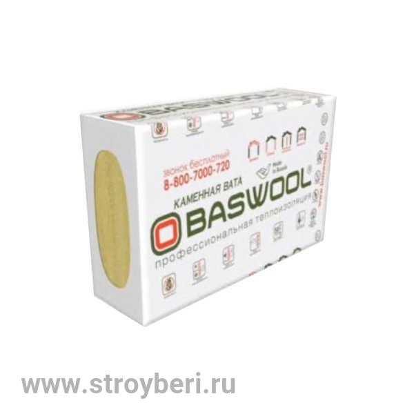 Утеплитель БАСВУЛ ФАСАД (пл. 90кг/м3) (1200*600*100) (3шт/уп) (0,216м3) (32уп/пал)