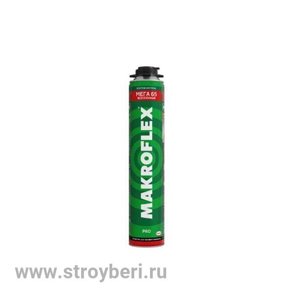 3003346 Пена Макрофлекс Мега 65 ПРО пена  всесезонная, 850мл