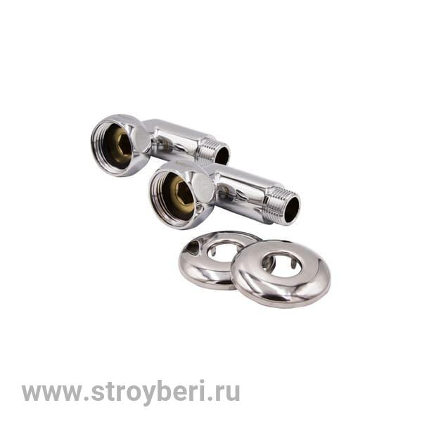 Соединение угловое для п/с 1''-1/2'' вн/нар с отражателем (пара) VRT®