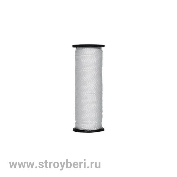 8001006 Нить капроновая на катушке 50 м. белая усиленная 0,44 ктекс; 45 кгс