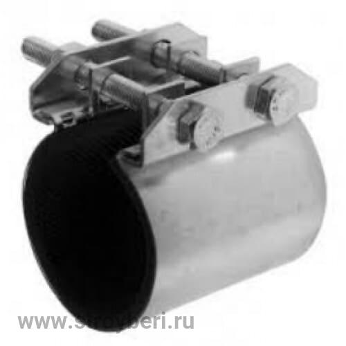 Хомут ремонтный 3/4' (26мм) оцинкованный ширина 70мм