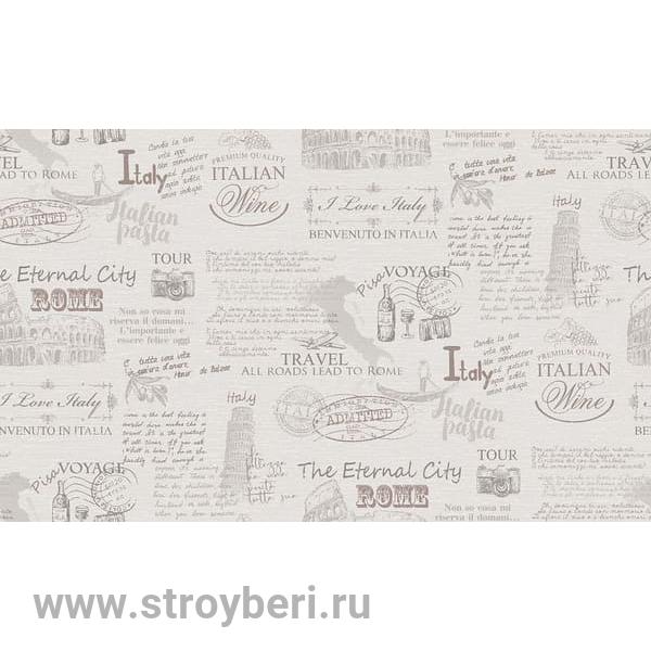 98695 обои Startdeco / Rome Voyage / серо-беж