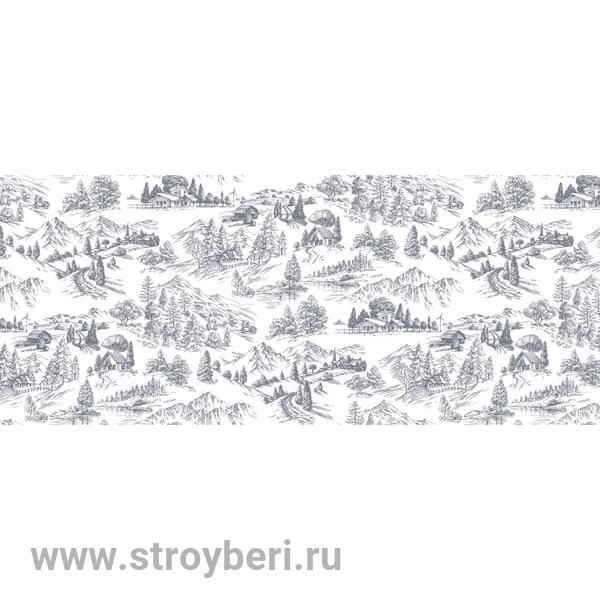 98673 обои Victoria Stenova / ТМ Rose / Village мотив серо-зеленый