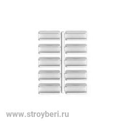 Соединители прямые для плинтуса 'Идеал Дюра' (10 шт. во фл)