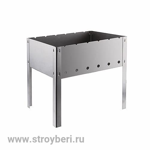 Мангал разборный 'Мини'  350х250х140х0,5мм (в коробке)