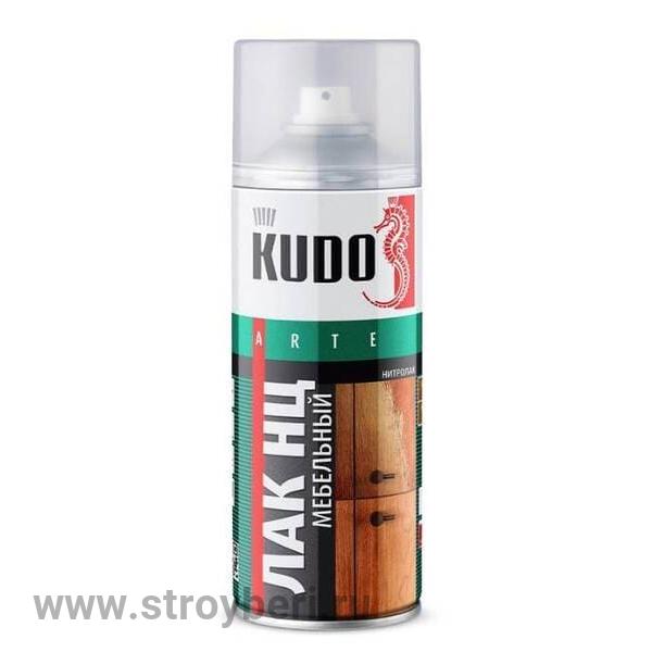 KU-9009 Лак НЦ мебельный КУДО матовый 0.52л
