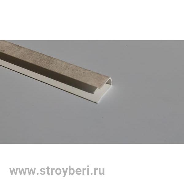 Профиль 'L' для панелей 8мм 2,7м 'Идеал Ламини', 183 Сланец светло-бежевый стартовый