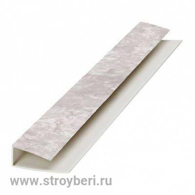 Профиль 'L' для панелей 8мм 2,7м 'Идеал Ламини', 518 Венеция светло-кофейная стартовый