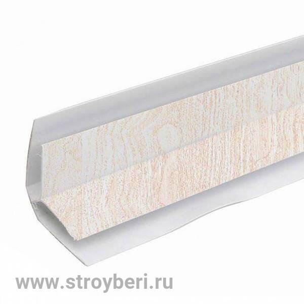 Угол внутренний для панелей 8мм 2,7м 'Идеал Ламини', 366 Лиственница кремовая