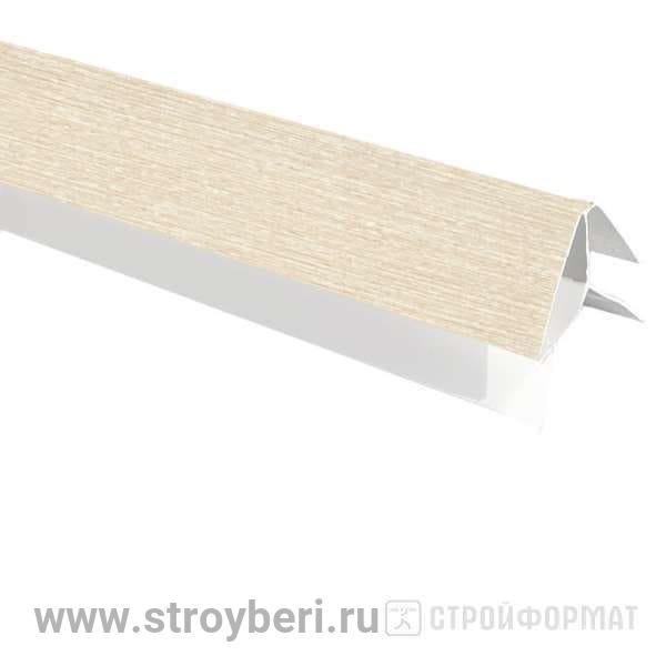 Угол наружный для панелей 8мм 2,7м 'Идеал Ламини', 511 Барри бежевый