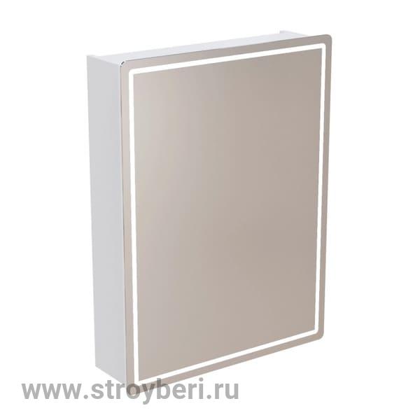 Зеркальный шкаф 'ВЕКТОР' 600*800 (ШВ) универсальный, бесконтактный сенсор, светодиодная подсветка