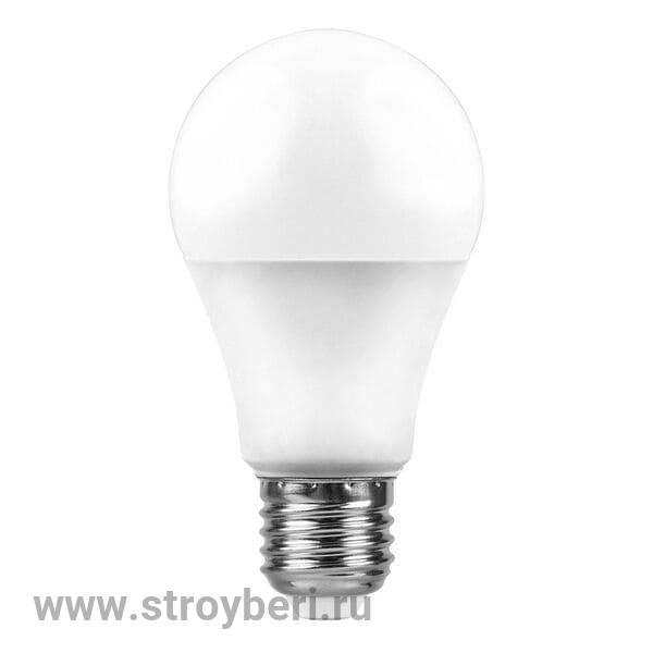 25446 Feron LB-91 E27 7W 6400K 560Lm 230V A60 лампа светодиодная 112*60мм 1/10/100