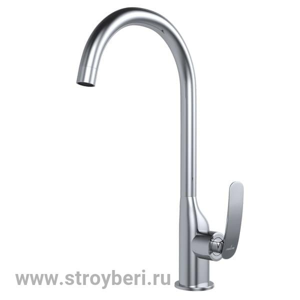 Смеситель для кухни 30k MIXLINE ML21-032 'Elegant' высокий излив боковая ручка