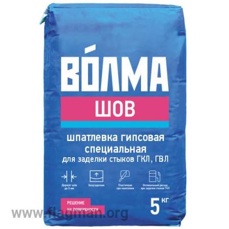 Шпатлевка Волма-Шов 5кг (п/э)