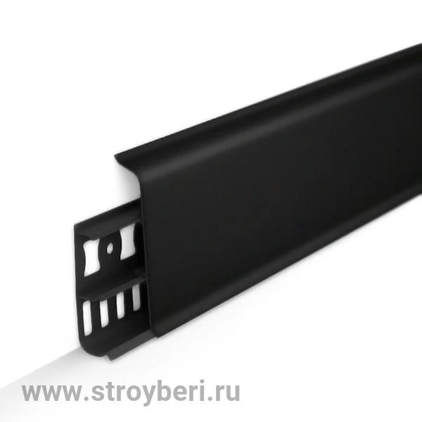 Плинтус ИДЕАЛ ДЕКОНИКА 007 Черный 70мм 2.2