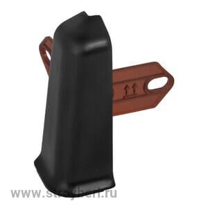 Угол наружный ИДЕАЛ ДЕКОНИКА 007 Черный 70мм