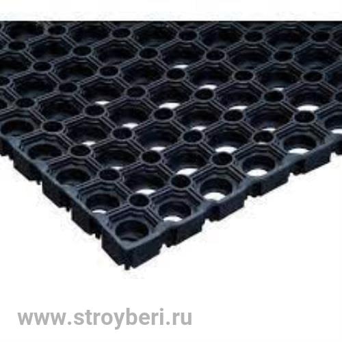 Коврик придверный ячеистый 'Решетка' (HOLLOW MATS) 50x100x12mm (шт)