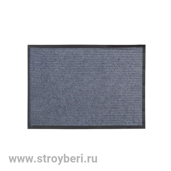 Коврик влаговпитывающий, ребристый Ребро 3:2(серый) 40х60 см (шт)