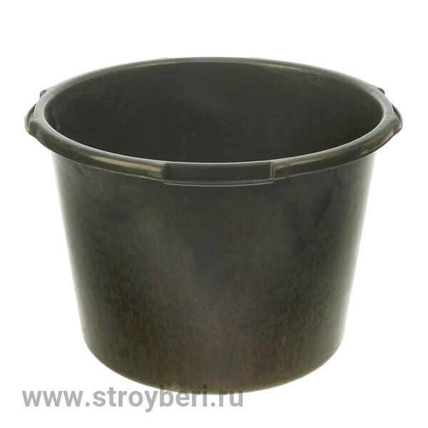 Таз пл.строительный круглый 65 л.