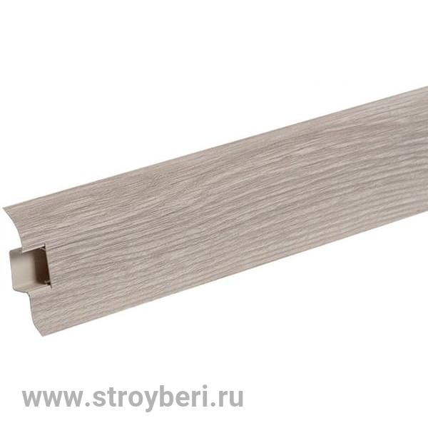 Плинтус ИДЕАЛ Классик 215 Дуб снежный 2.2м