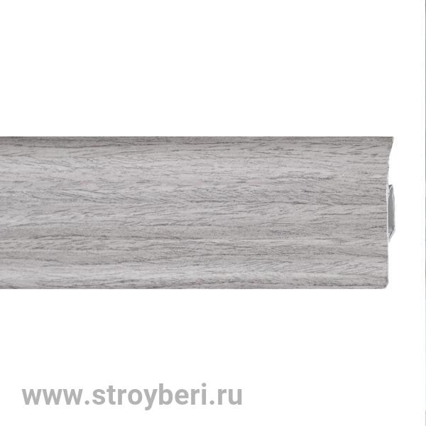 Плинтус ИДЕАЛ Классик 296 Орех серый 2,2м
