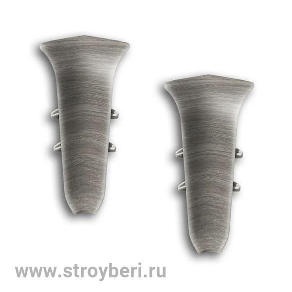 Угол внутренний ИДЕАЛ Классик 296 Орех серый