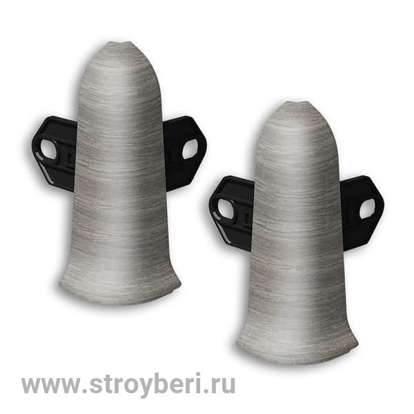 Угол наружний ИДЕАЛ Классик 296 Орех серый