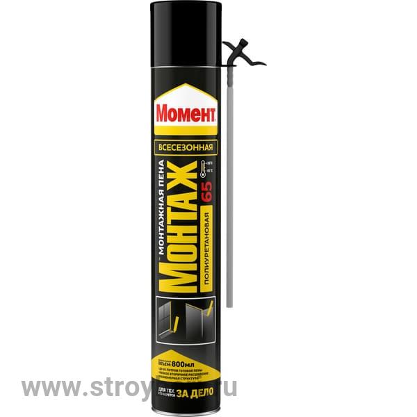 3003645 Пена Момент монтаж 65 Всесезонная 800мл