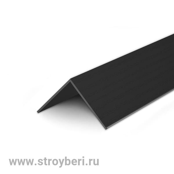 Угол 22х22мм 2,7м 'Деконика', 007 Черный