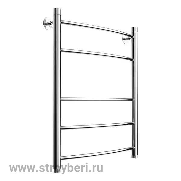 Полотенцесушитель ZOX ЛЦ 60х50 1'' 5 перекл ДУГА-2 нижнее подкл (крепеж, без монт комп) B5