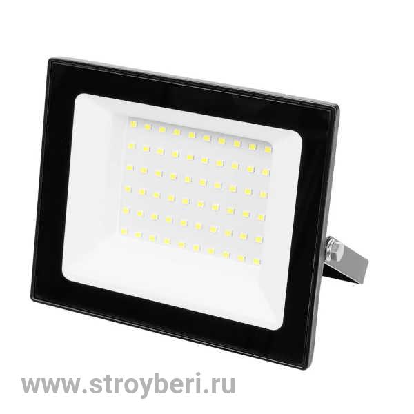 SQ0336-0304 Прожектор СДО-05-070 70 Вт, 5600 лм, 6500 К, 220-240 В, IP65, черный, Народный