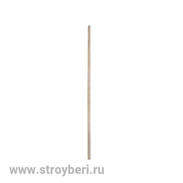 Черенок для швабры 25 (1,2м) высший сорт с пластиковой с резьбой