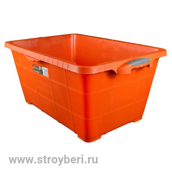 670-0090 Ванна DECOR прямоугольная 90 л, ударопрочная (3шт/уп)