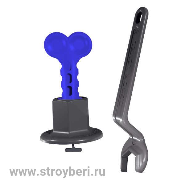 402-010 СВП многоразовая DECOR 1,0 мм, 50 шт. + ключ (10шт/20шт)