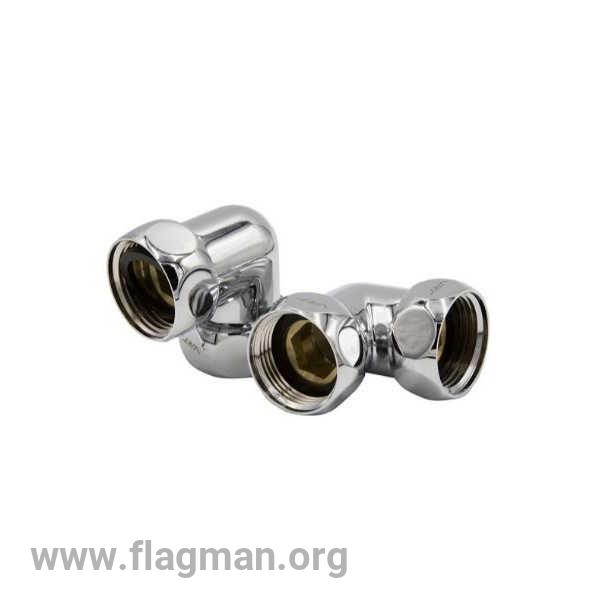 Соединение угловое для п/с 1''-1'' вн/вн (пара) VRT®
