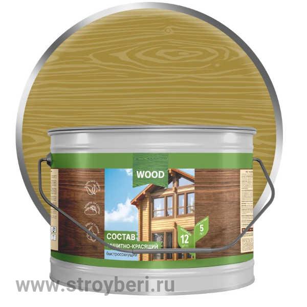 Состав защитно-красящий для древесины быстросохнущий Дуб (2.7 л) FARBITEX ПРОФИ WOOD