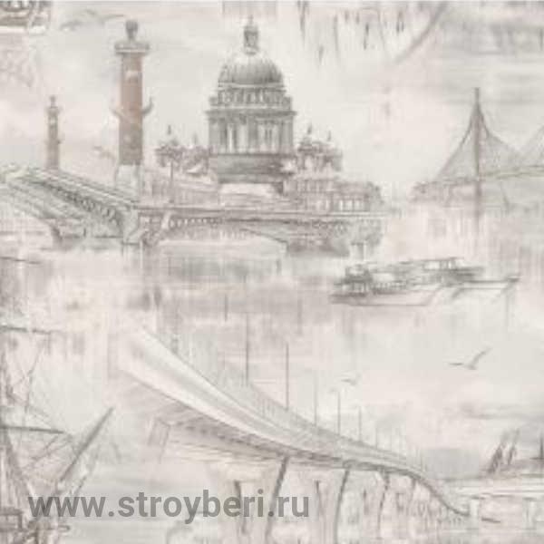 11236-04 Северная столица Артекс Обои декор г.т. 10м*1,06м (6)
