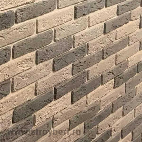 Искусственный камень 'Антик Серый' 1,2кв.м.