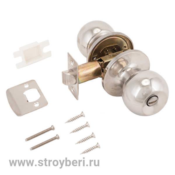 АЛЛЮР 5560 BK CP хром фикс Защелка (30)