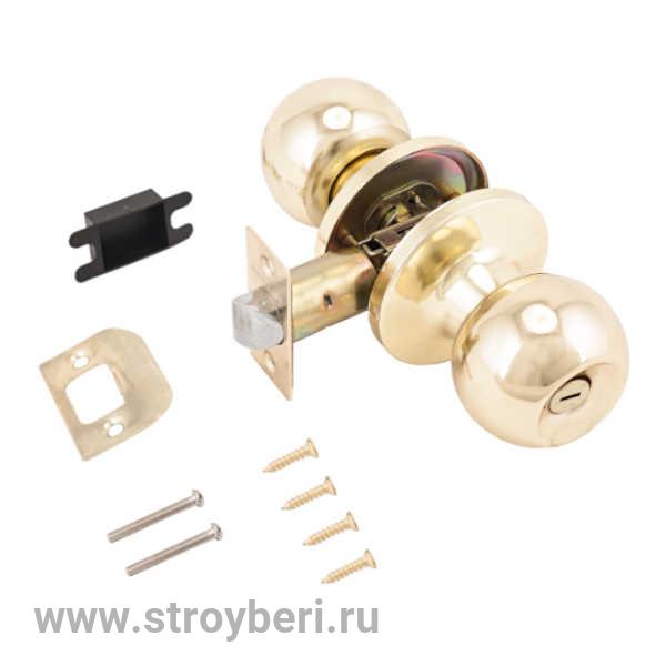 СТАНДАРТ 607 BK GP золото фикс Защелка (30)