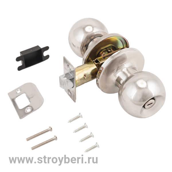 СТАНДАРТ 607 BK CP хром фикс Защелка (30)