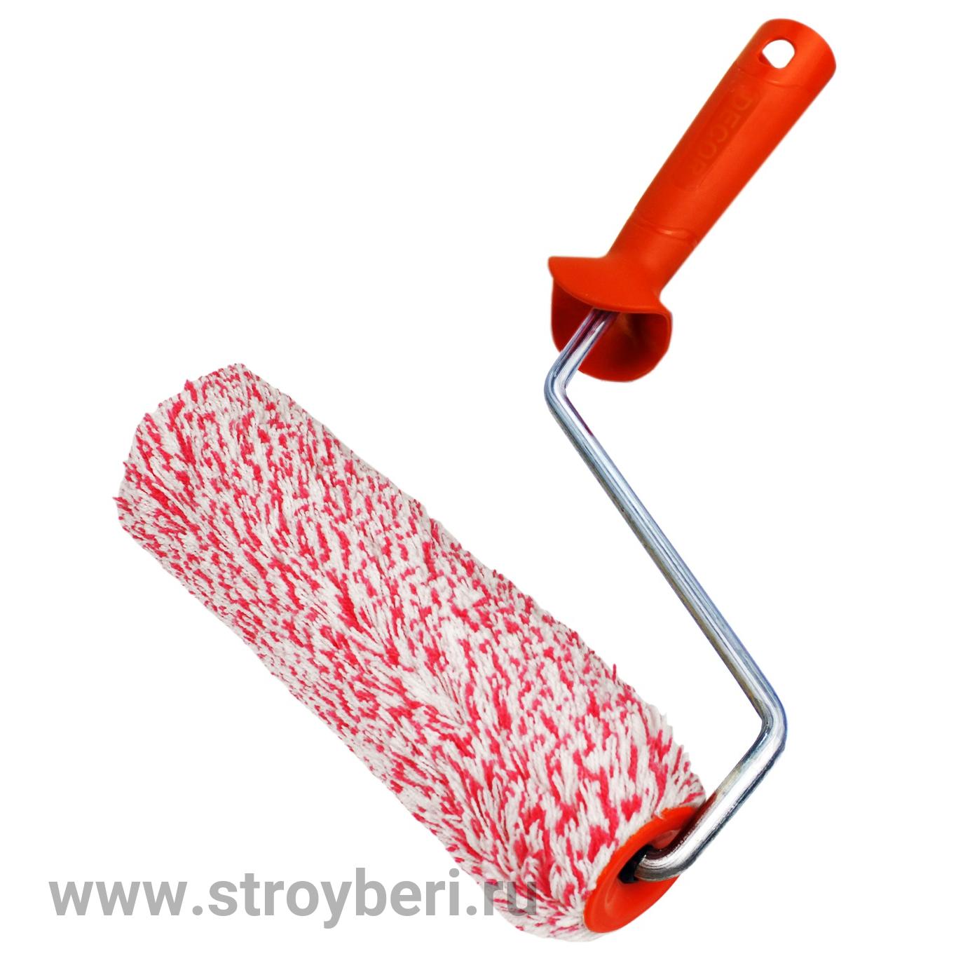 660-4250 Валик фасадный 250 мм, d 60 мм, бюгель 8 мм, ворс 24 мм, полиакрил премиум (25шт/упак)