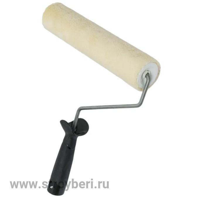 420-0150 Валик-миди DЕCOR 150 мм, d 30 мм, бюгель 6 мм, ворс 5 мм, велюр (30шт/60шт)