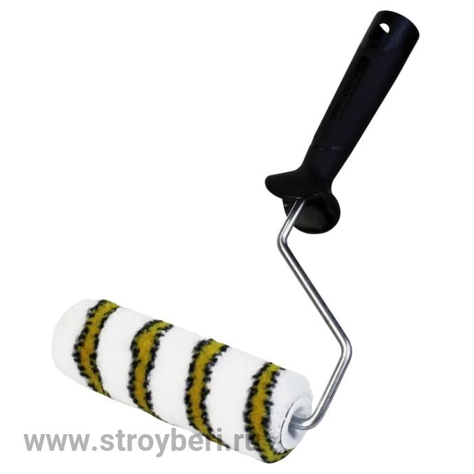 420-4150 Валик-миди DЕCOR 150 мм, d 30 мм, бюгель 6 мм, ворс 12 мм, микрофибра премиум (25шт/50шт)