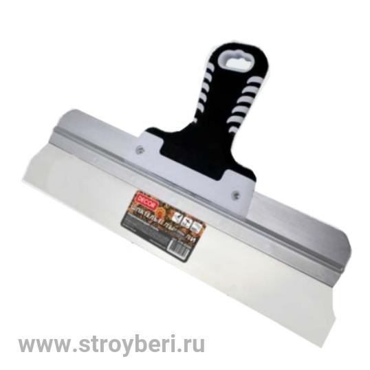 319-0450 Шпатель DECOR 450 мм, 0,4 мм, для финиш. работ (12шт/36шт)
