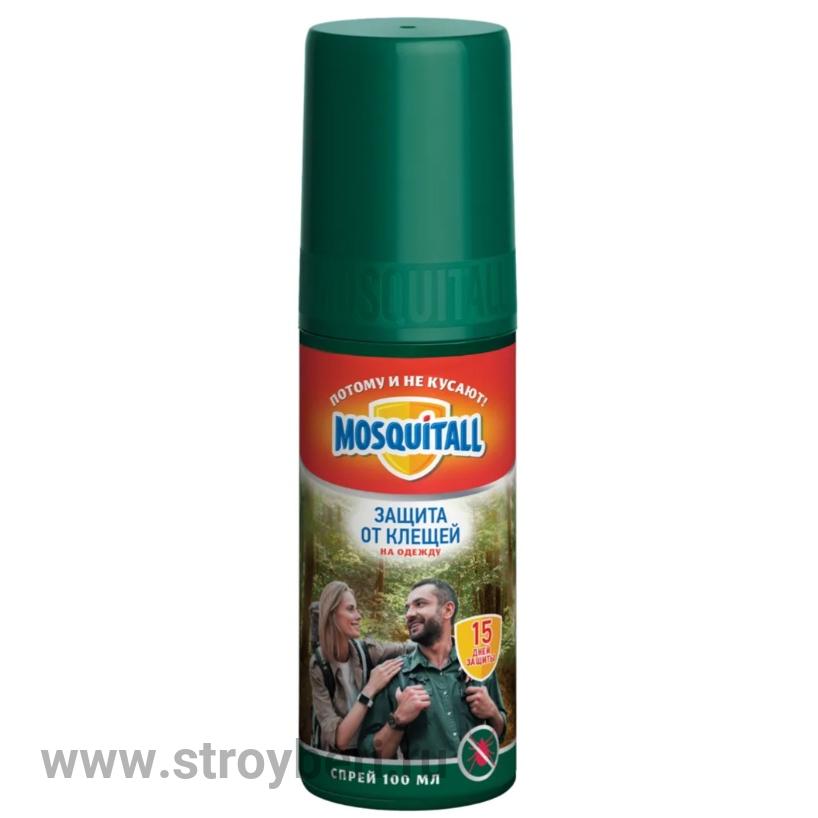 MOSQUITALL Спрей 100мл Защита от клещей (24) 75957 / 490711
